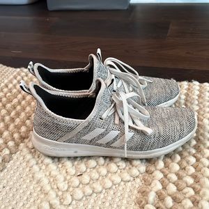 Adidas womens slip on cloud foam sneakers